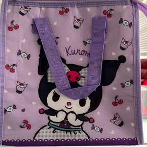 Kuromi insulated lunch bag
